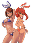 奏+アスカ 塗り途中c.jpg